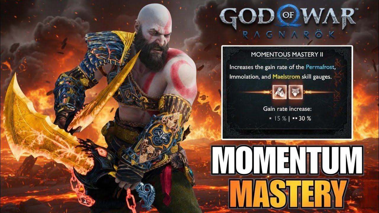 Momentum Mastery Build Is Broken - Gna And Berserkers - God Of War Ragnarok 
