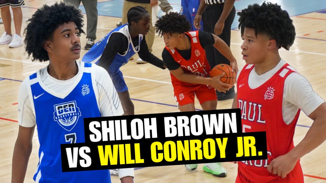 Shiloh Brown BREAKOUT Game vs Will Conroy Jr. | JR. EYBL EXTENDED CUT HIGHLIGHTS