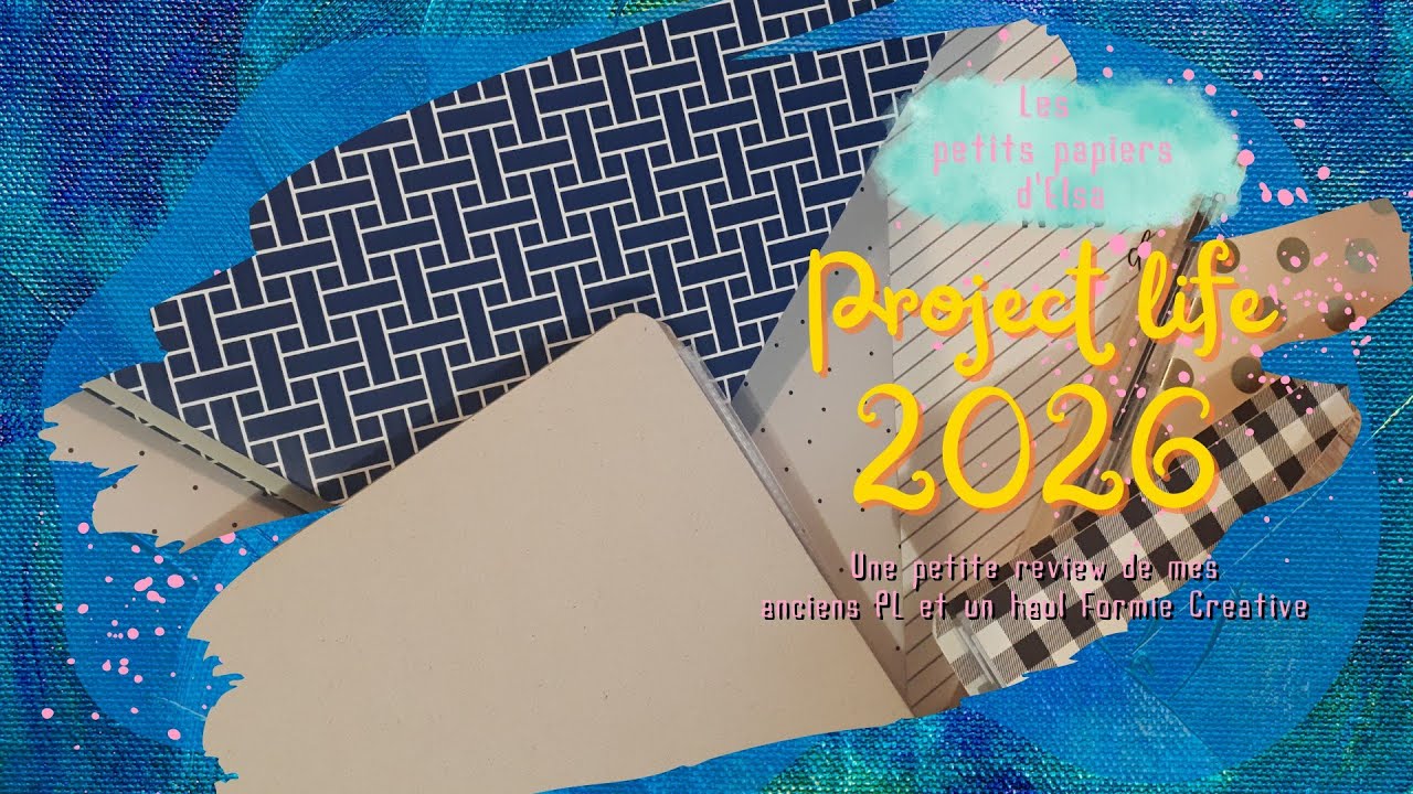 {PL} Préparons mon Project life 2026
