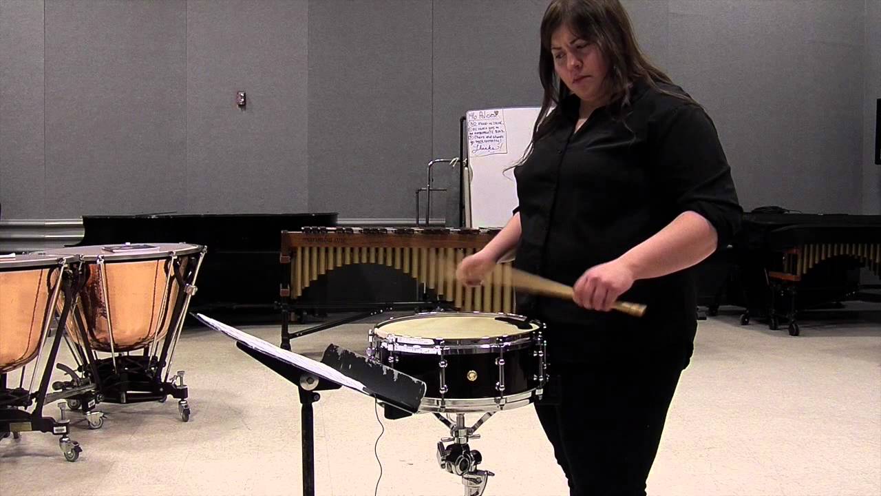 Snare Solo: Etude 1 from Snare System (Frederic Macarez)