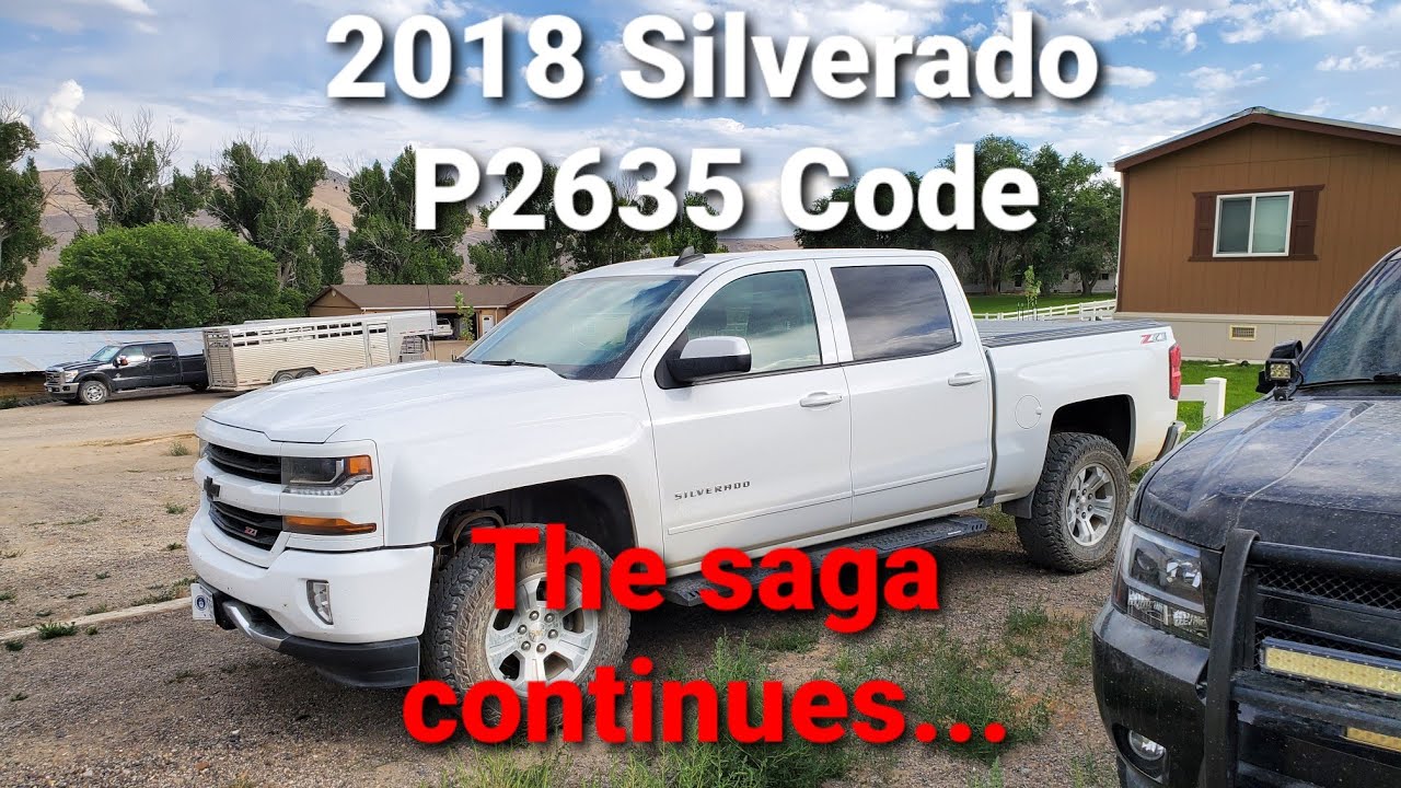 Part 2: 2018 Silverado P2635 code - everybody is stumped! Should I just tune it?