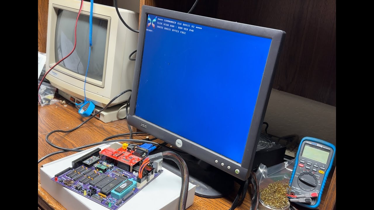 Assembling a Commander (Otter) X16 board