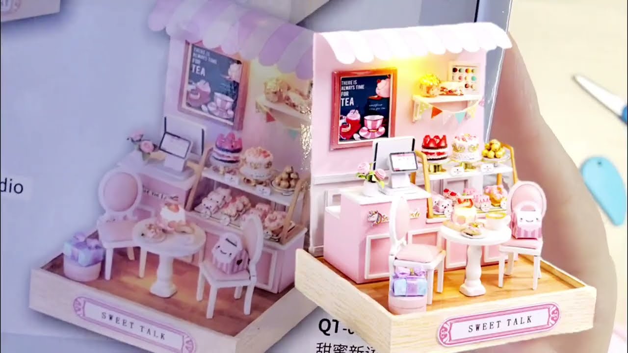 Sweet Talk Part 1: Unboxing this miniature kit 😍 #diy #craft
