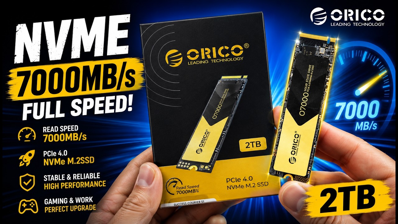 ORICO O7000 2TB NVMe SSD PCIe 4.0