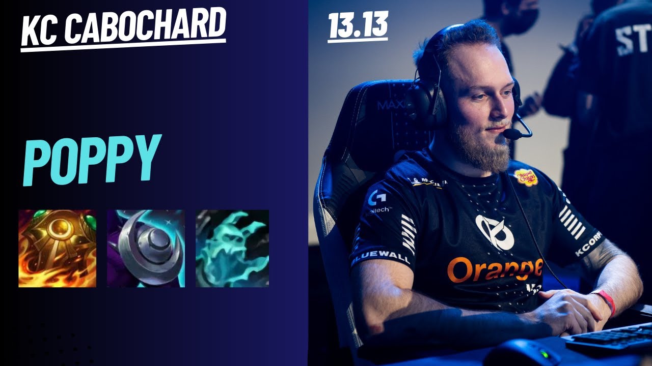 KC CABOCHARD: POPPY VS JAX (TOP) - EUW GRANDMASTER 848 LP - PATCH 13.13