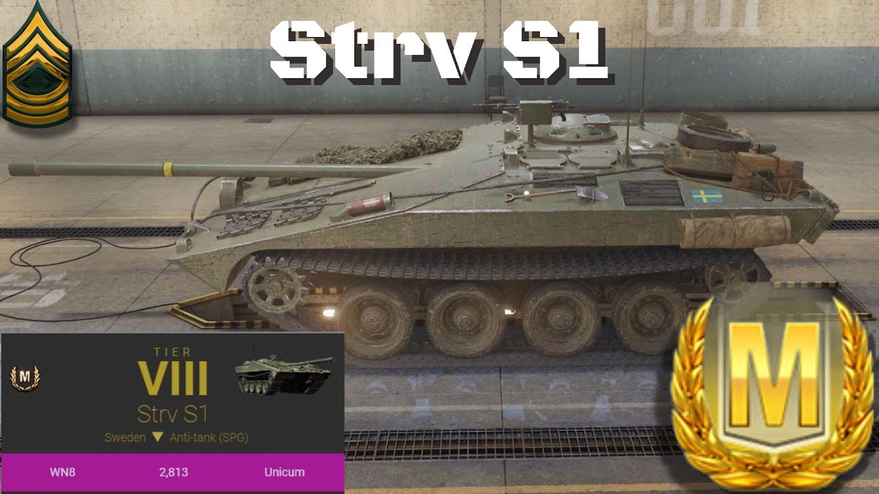 Strv S1 Ace Tanker Battle, World of Tanks Console Modern Armor.