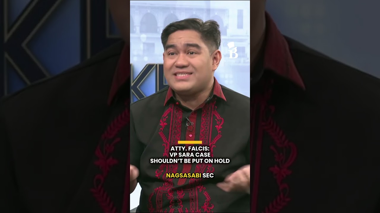 Atty. Falcis: VP Sara case shouldn&rsquo;t be put on hold