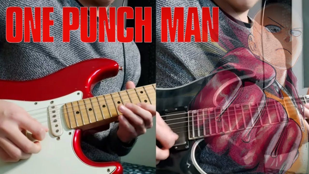 원펀맨 정의집행 One Punch Man - Seigi Shikkou #bgm #guitar #anime