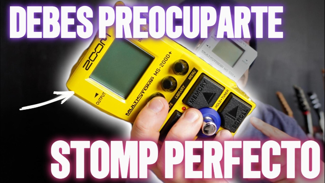 Zoom MS-200D+ MultiStomp | ¿El mejor pedal compacto de Zoom?
