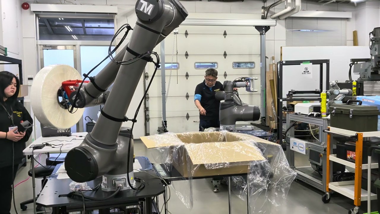 REX16AMR-Ⅲ「ワーク取出し・梱包作業」