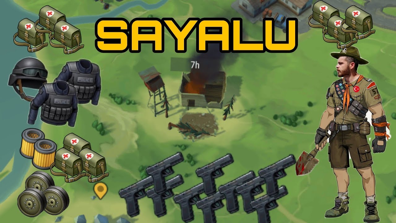 Raid Sayalu - Bu Raidde her şey var - Last Day On Earth Survival