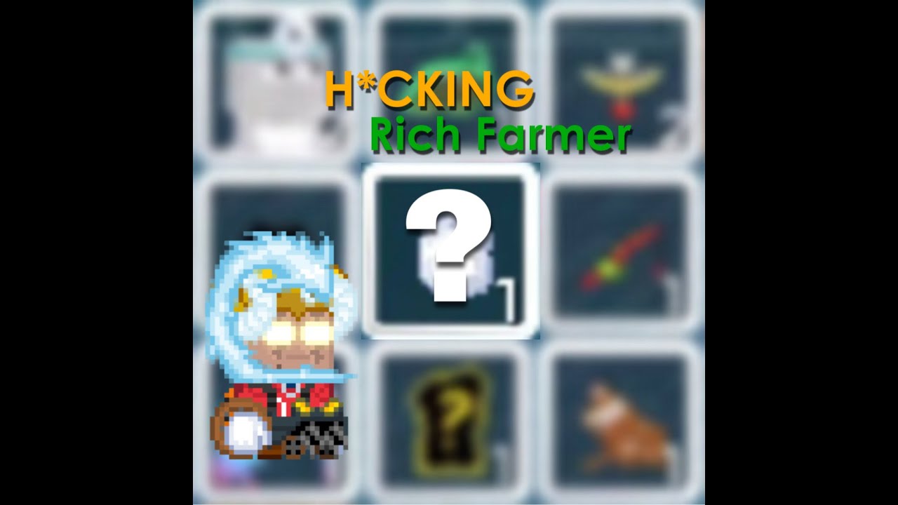 Growtopia Hacking Rich Farmer [500+ BGLs]