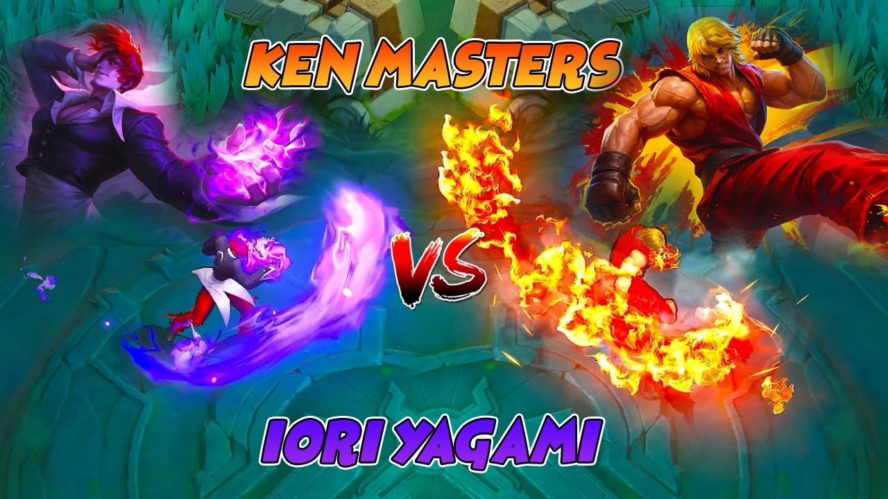 Chou Iori Yagami VS Ken Skin Comparison