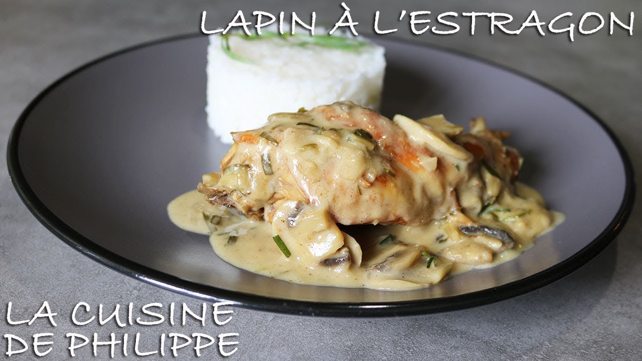 Lapin à l'estragon