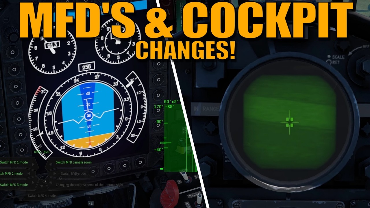 ВСЕ НОВЫЕ СТРАНИЦЫ МФД и изменения в кабинах пилотов в ОБНОВЛЕНИИ! &mdash; War Thunder