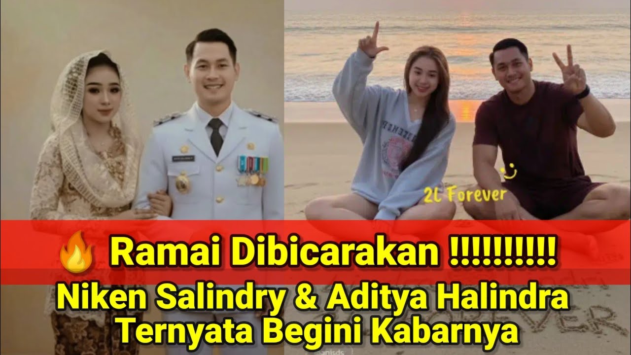 NIKEN SALINDRY DAN ADITYA HALINDRA FARIZKY TERNYATA BEGINI KABAR TERBARUNYA