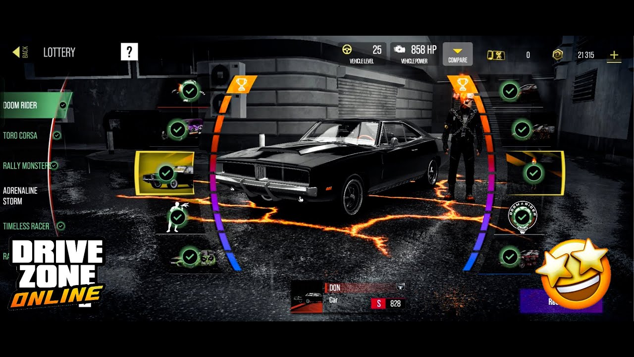 New Doom Rider Lottery Car Damler DON Performance Test Drive Zone Online