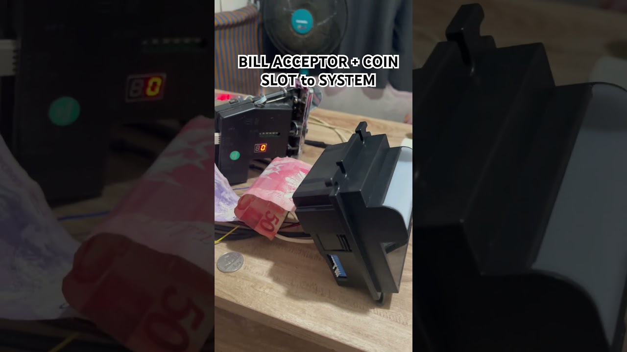 BILL ACCEPTOR + COIN SLOT - ARDUINO - Visual basic #arduino #programming  #circuit  #billacceptor