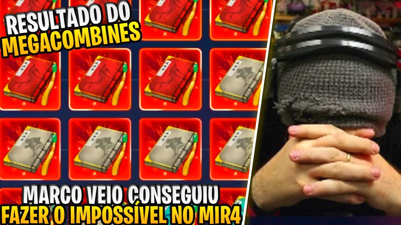 MARCO VEIO FEZ O IMPOSS&Iacute;VEL: MEGACOMBINES DE LIVROS NA MAGUINHA | MIR4