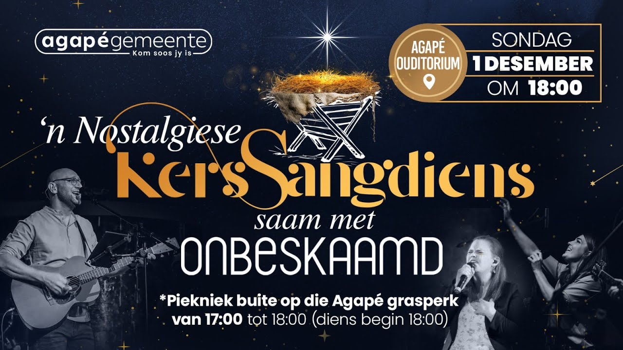 Nostalgiese Kersangdiens saam met Onbeskaamd