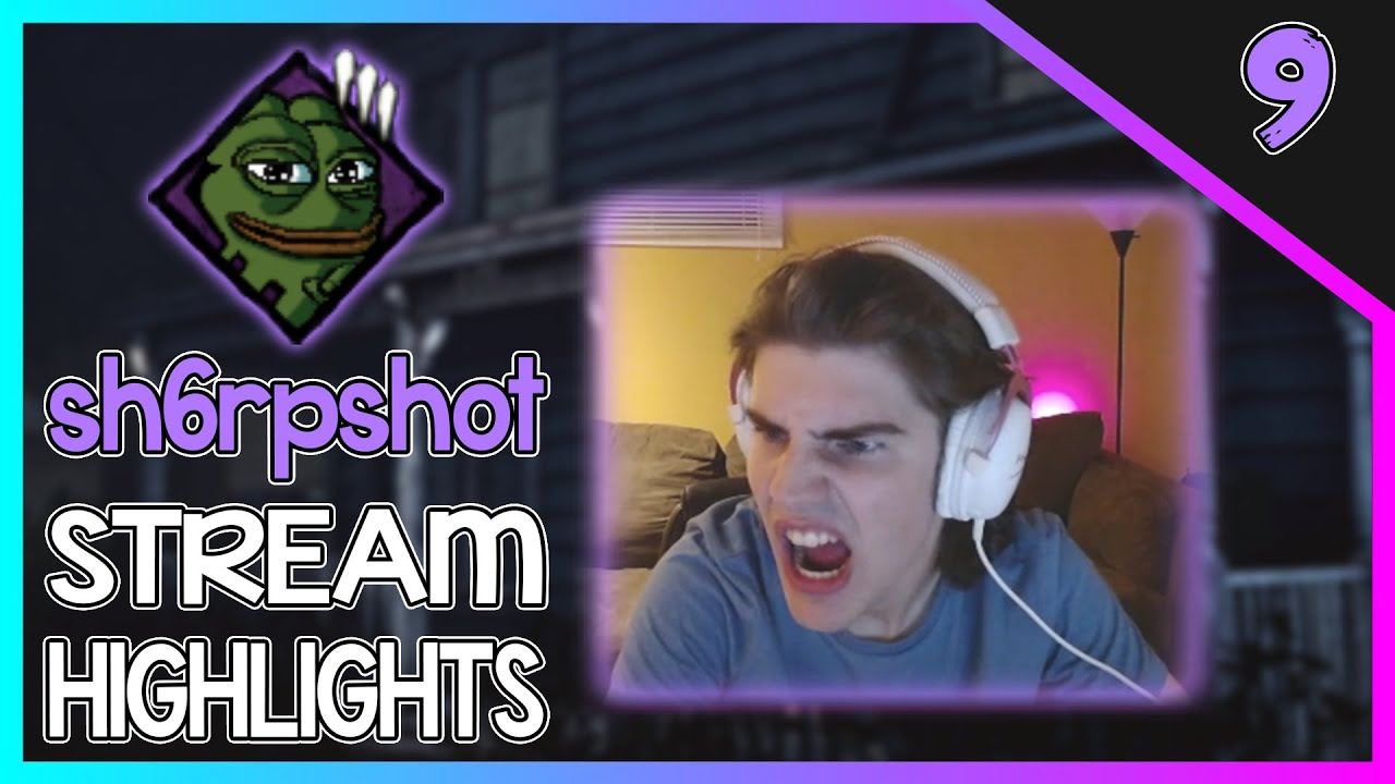 sh6rpshot STREAM HIGHLIGHTS #9 - INSANE KILLER GAMES, FUNNY MOMENTS, MALDING & More!