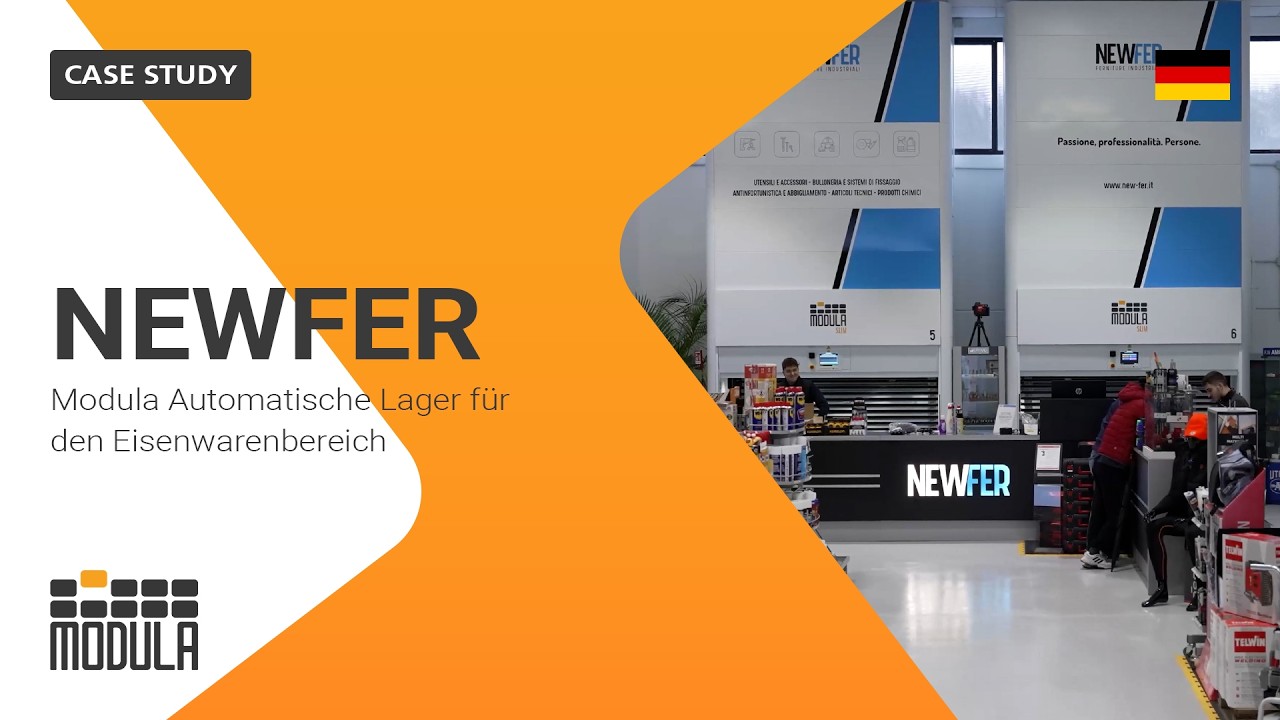 New Fer wählt Modula für die einfache und innovative Organisation seines Baumarktes