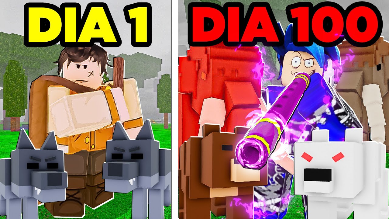 SOBREVIV&Iacute; 100 D&Iacute;AS CON LA FLAUTA DE ADMIN EN 99 NOCHES EN EL BOSQUE