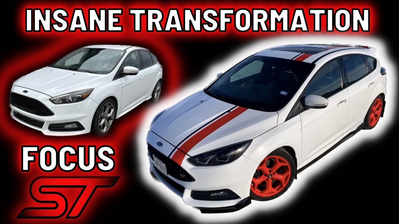Building The Sickest Big Turbo Ford Focus ST in 20 Minutes!!!