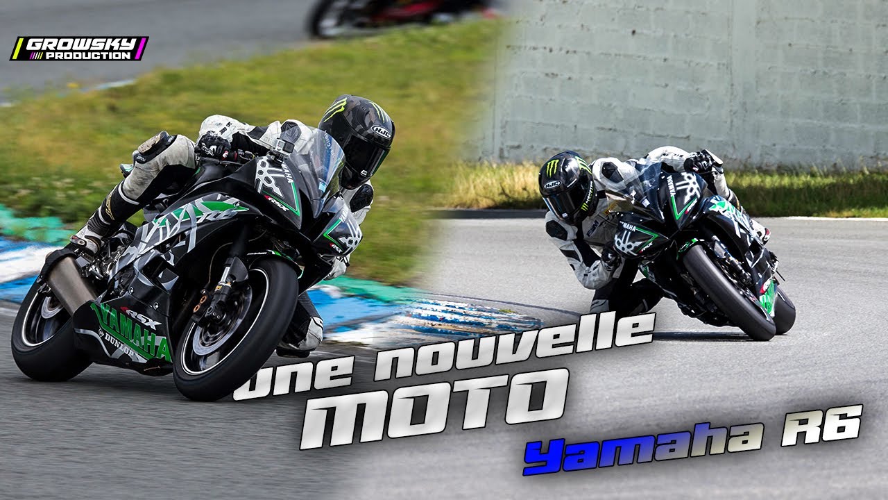 UNE NOUVELLE MOTO - YAMAHA R6 PISTE - CROIX EN TERNOIS / LE MANS - PADDOCK LIFE EP.14