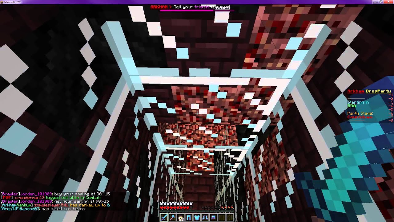 Minecraft | Arkahm Network | How to Rank Up in Prison v2