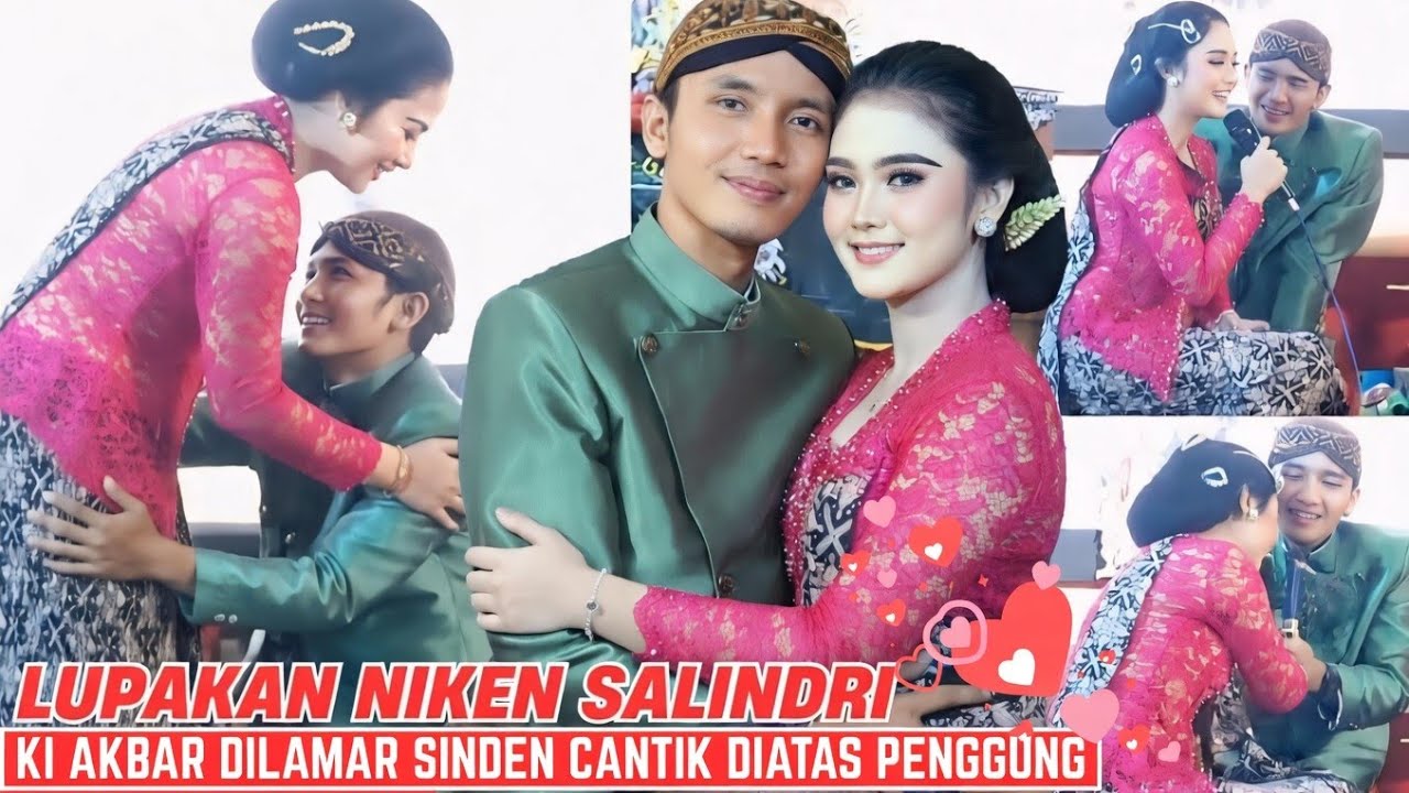 Lupakan Masa Lalu, Buka Buku Baru. Ki Akbar Dirayu&Dilamar Sinden Cantik Diatas Panggung. Fans Heboh