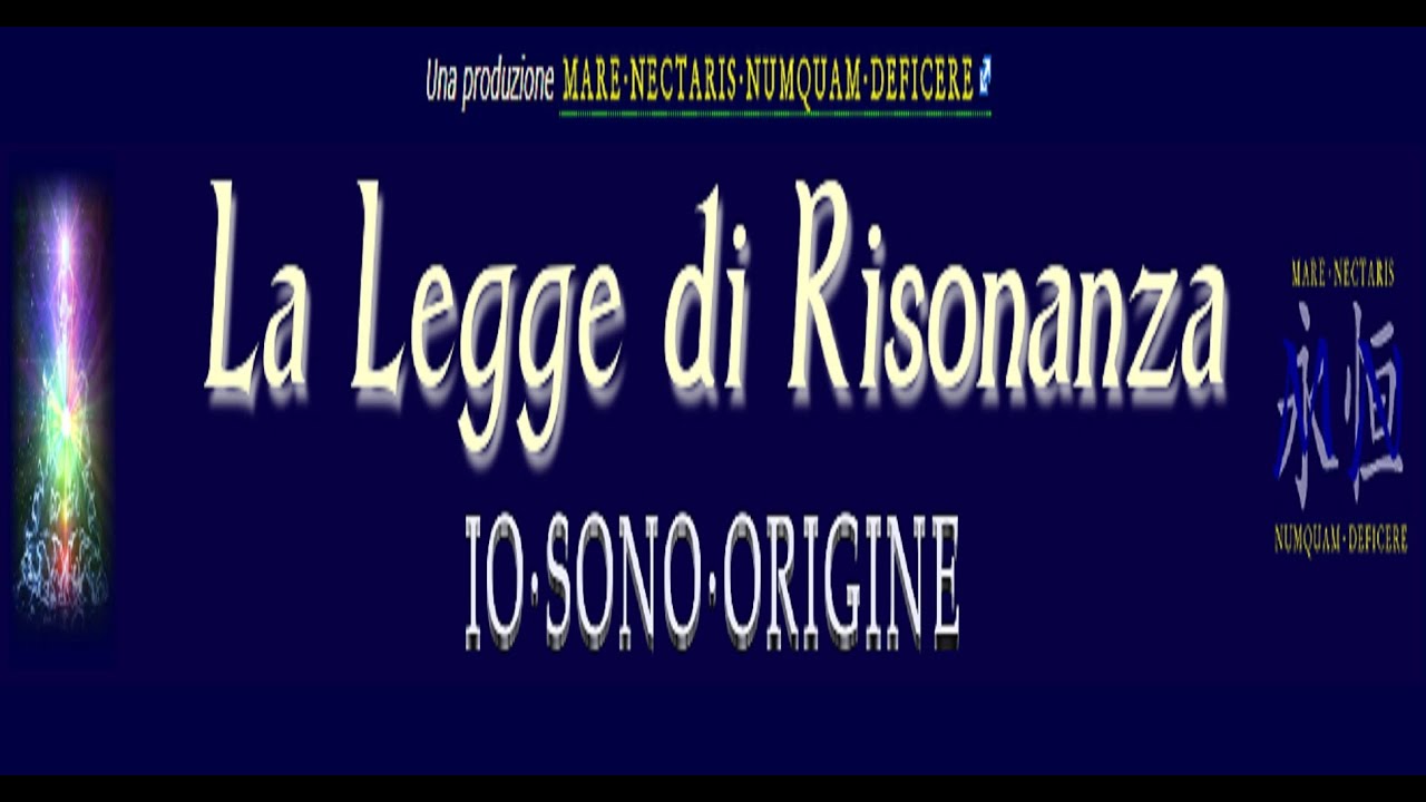 La Legge di Risonanza