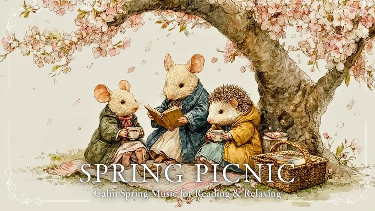 A Quiet Spring Picnic 🌸 | Piano, Strings & Woodwinds for Gentle Spring Days