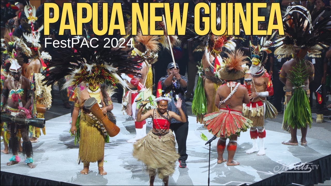 Papua New Guinea - Opening Ceremony FestPAC 2024