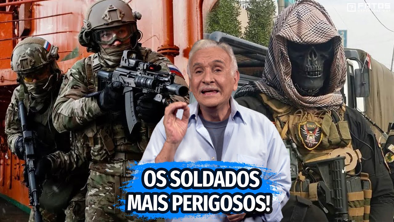 Os soldados mais bem treinados que valem por um exército inteiro