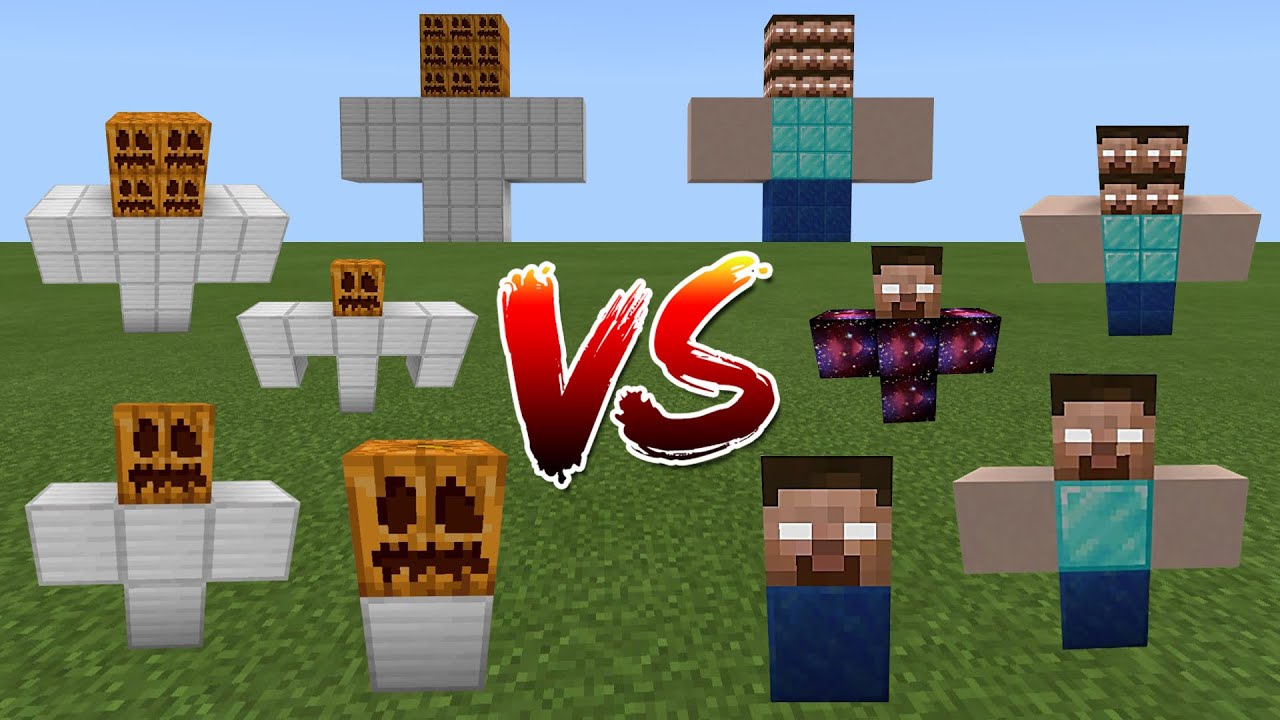 All Iron Golems vs All Herobrines