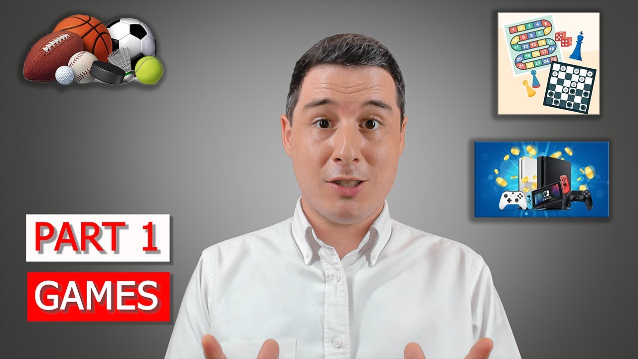 IELTS Speaking - Part 1 Sample Questions and Answers (Games)