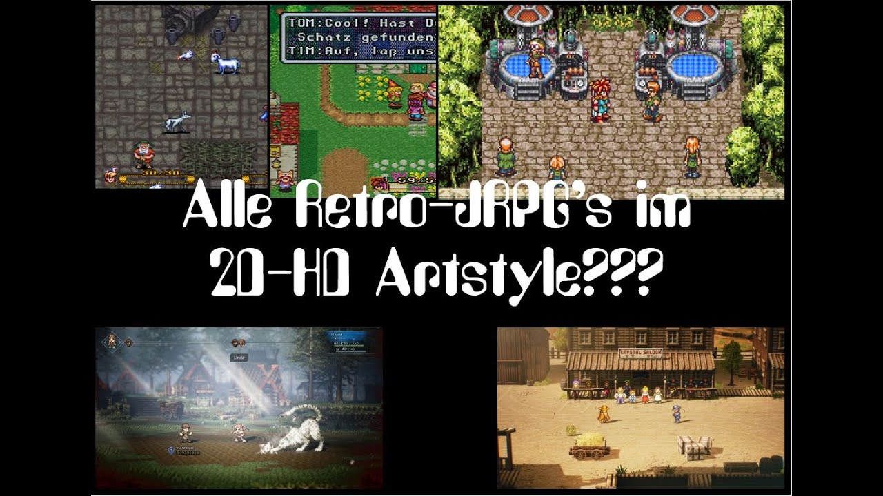 Alle Retro-JRPG's im 2D-HD Stil?