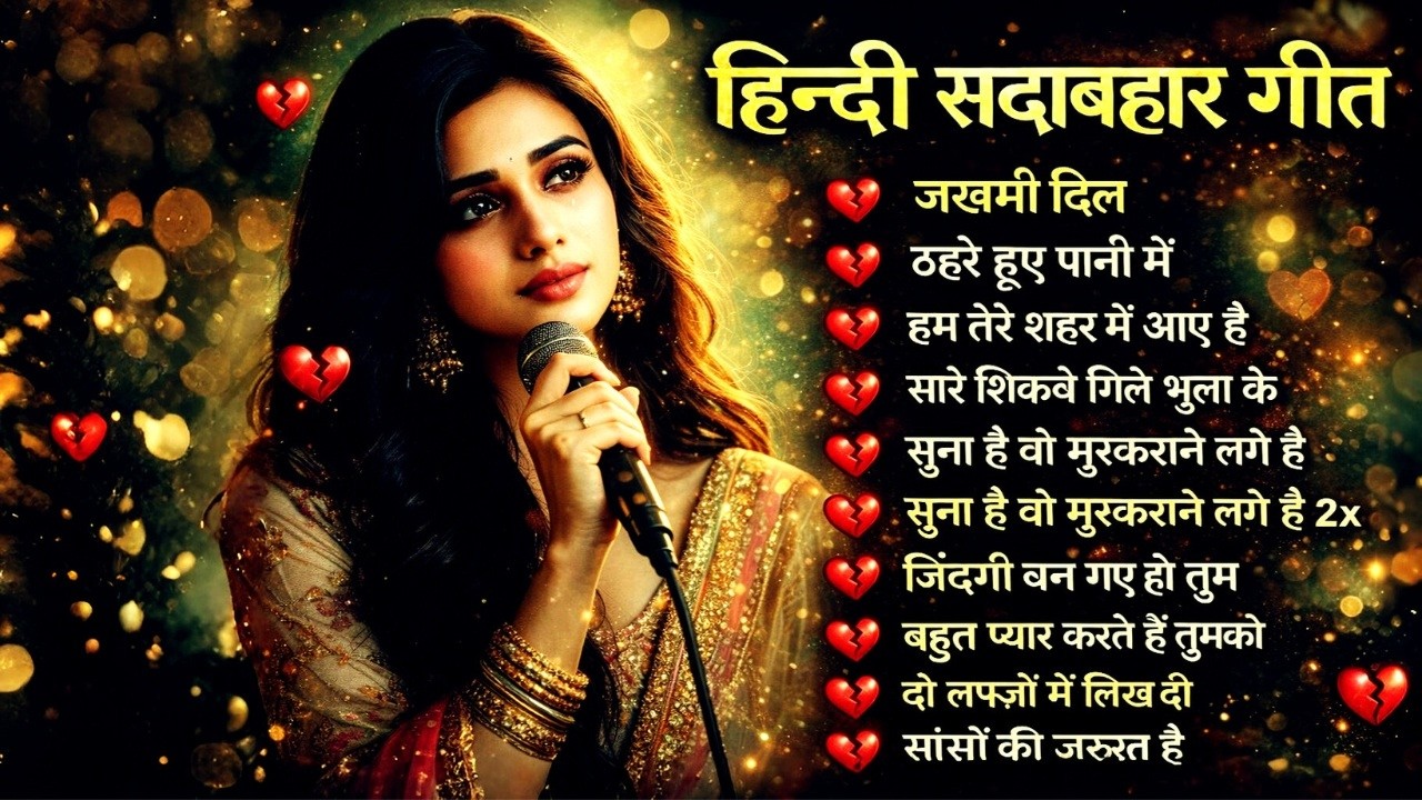 90’s Romantic Non Stop Love Sad Songs 💘 90s Love Song💘 हिन्दी सदाबहार गीत | Old Is Gold Sad Songs