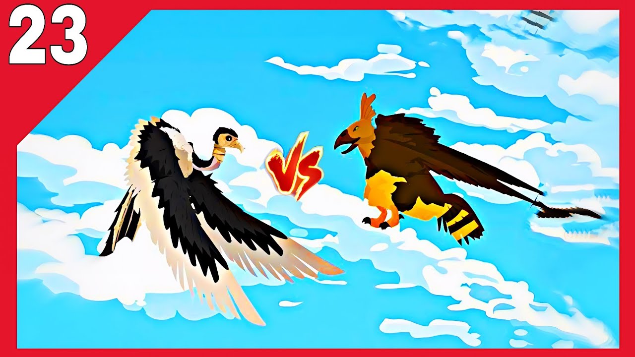 Grim Vulture vs Watcher Harpy Eagle | Who Rules the Sky? 🦅🔥
