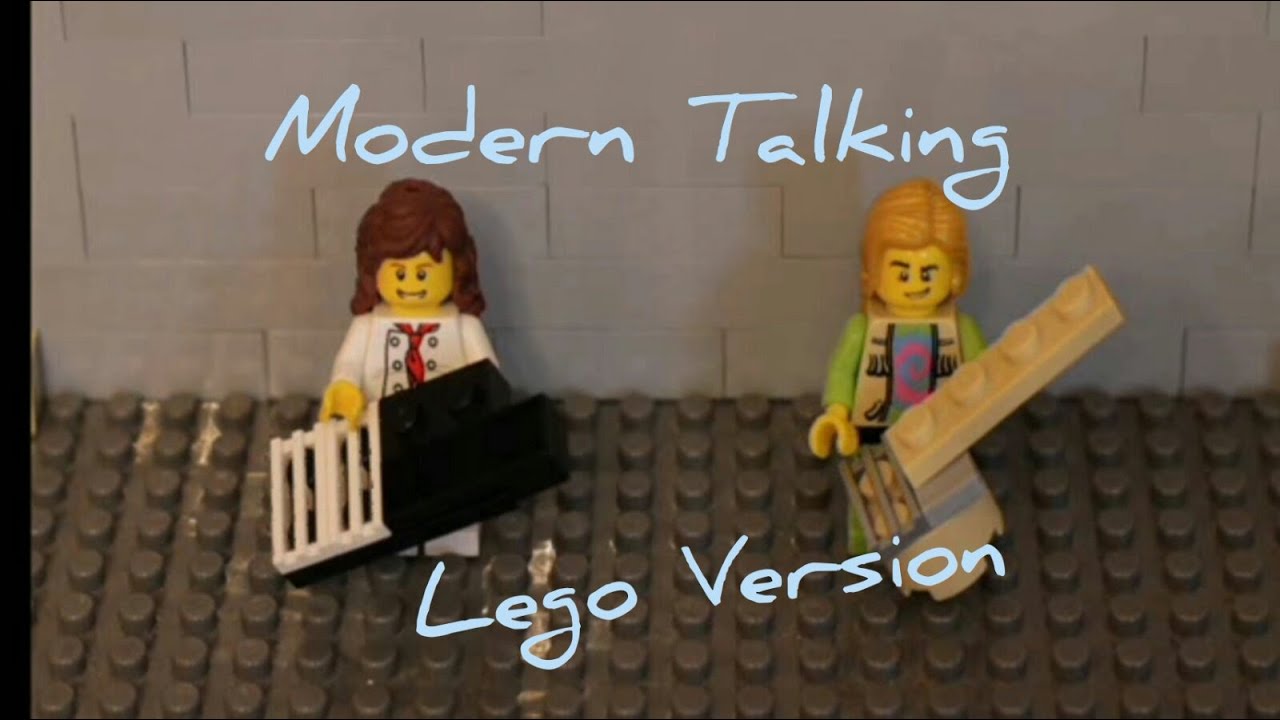 Modern Talking - You Can Win If You Want (Lego Music Video)