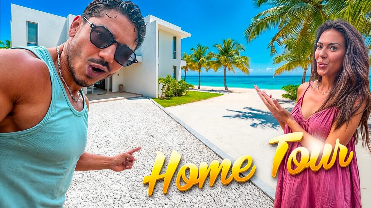 HOME TOUR, NOUVELLE MAISON SUR LA PLAGE 🌴 !
