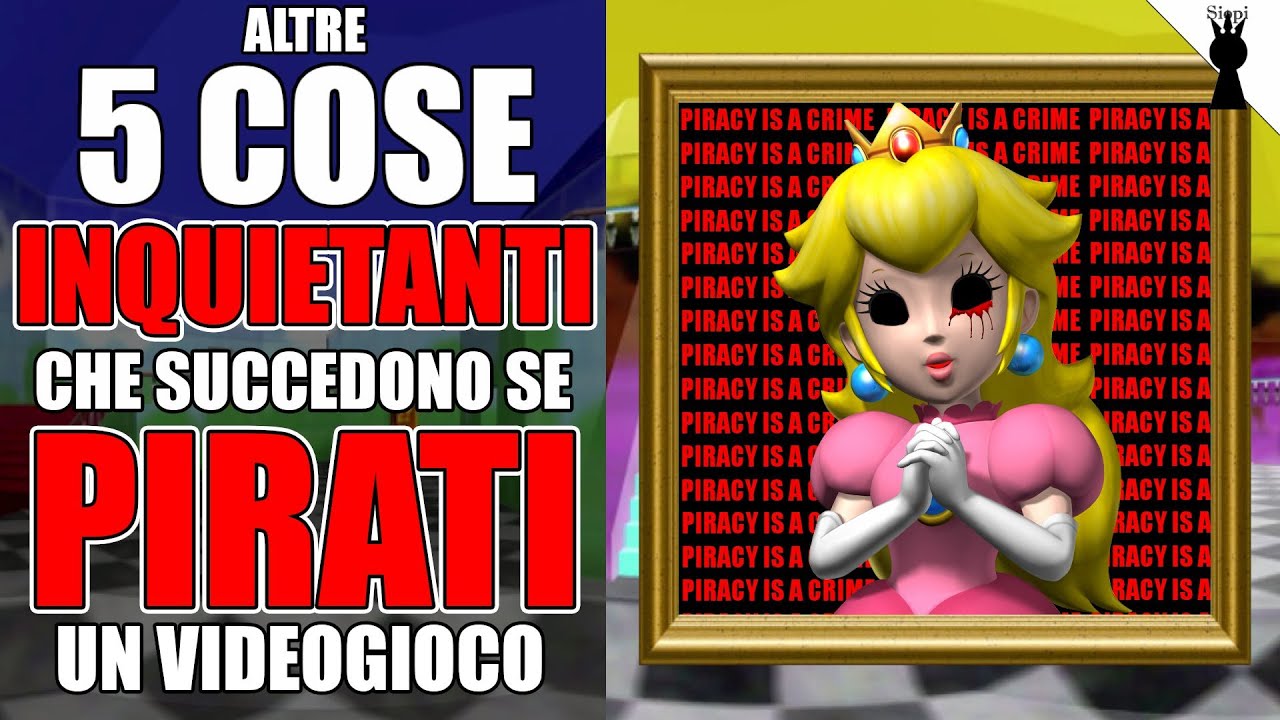 5 cose INQUIETANTI che succedono se PIRATI un videogioco - Anti Piracy Screen #2