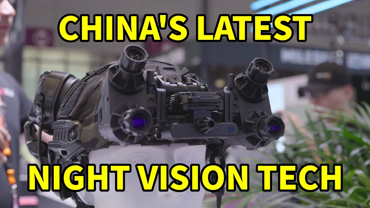 China's latest night vision, thermal imaging and military optics technology at the 2025 CIOE Expo