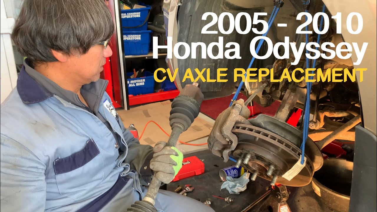 Замена моста Honda Odyssey CV 2005 - 2010 (аналогично для Honda Pilot 2003 - 2008)