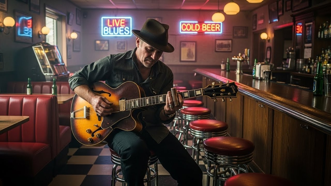 Slow Blues Guitar Music | Relaxing Classic Blues Vibes