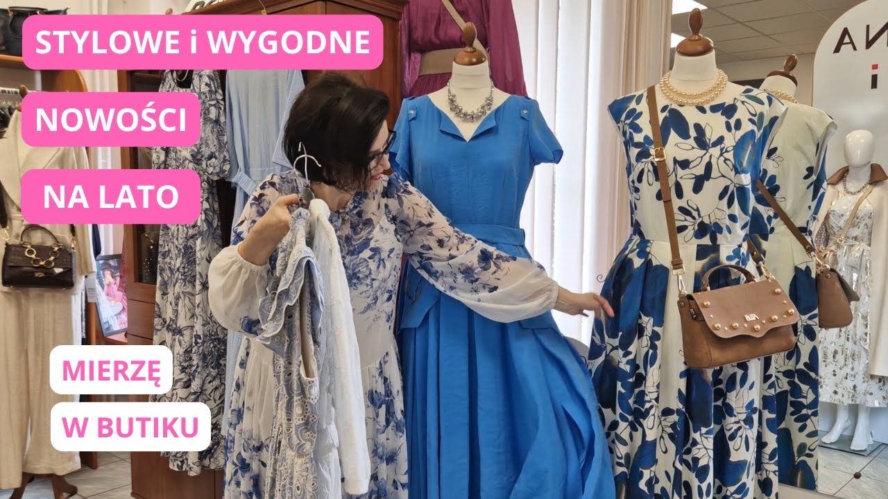 Letnie Sukienki │ Mierzę Butikowe Nowości Na Lato