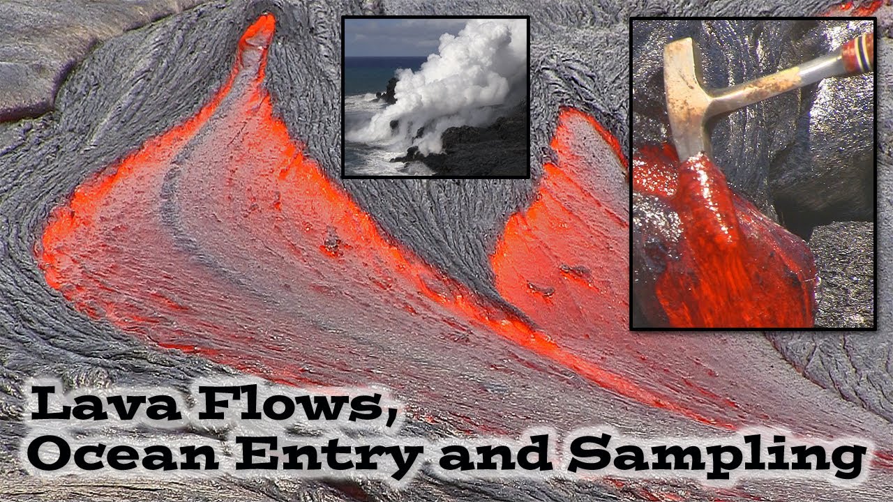 What is Lava? Hawaiian Volcanoes Molten Lava Flow