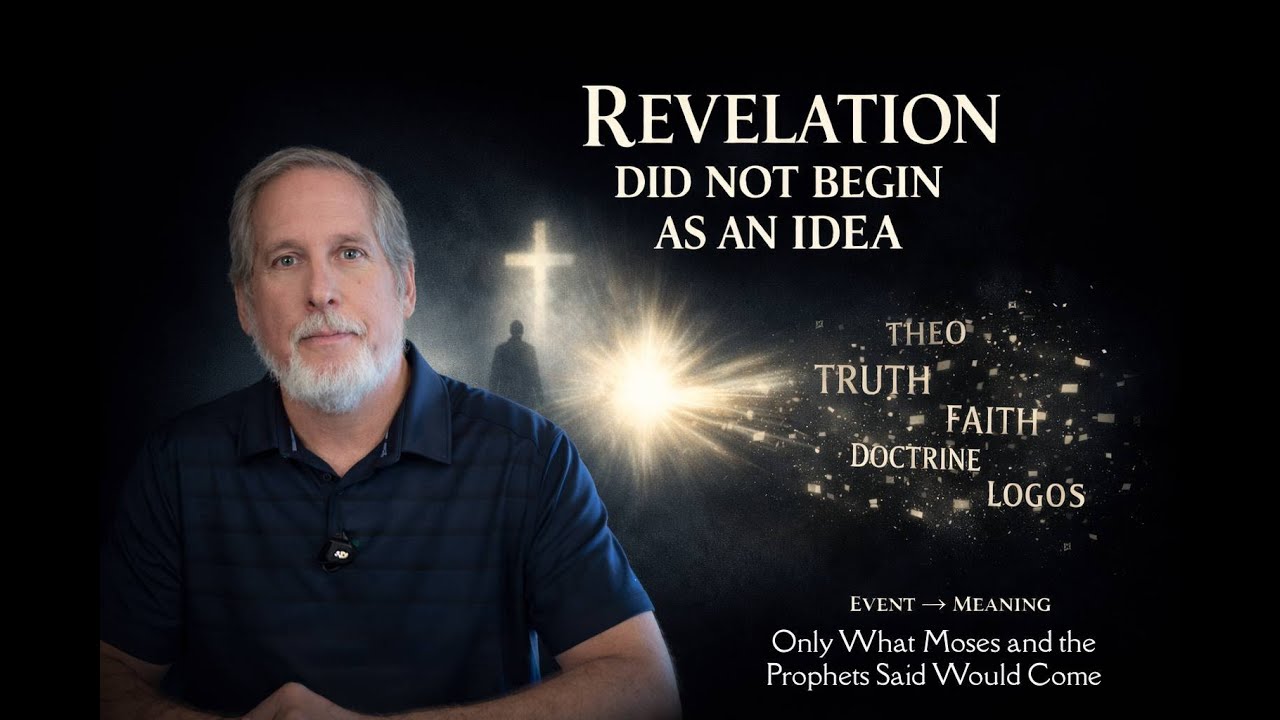 Revelation Did Not Begin As An Idea