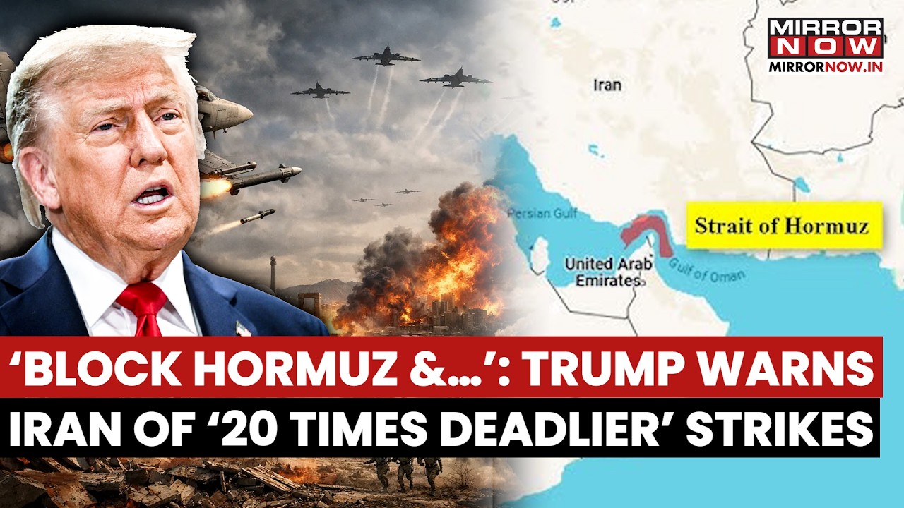 Trump’s Big Warning To Iran Over Strait Of Hormuz Amid Oil Crisis: ‘Block It And Face Death, Fire…’